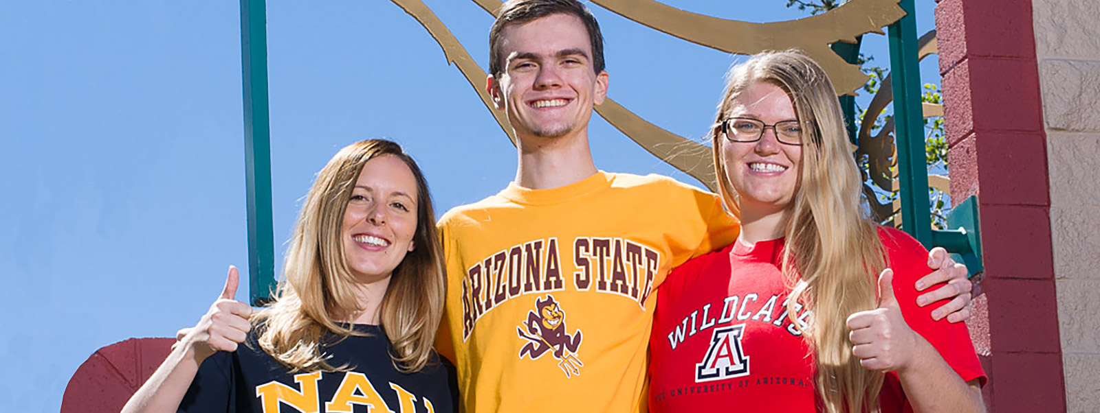 three transfer students