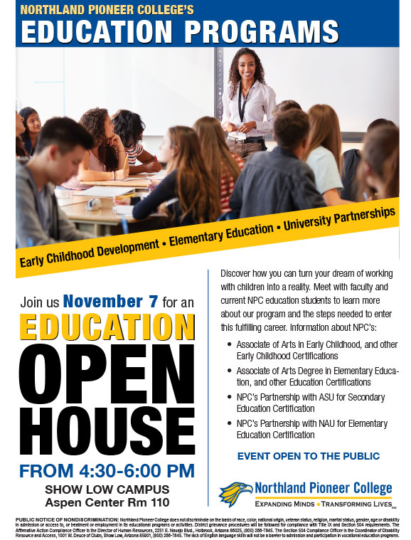 NPC Education Open House -WMC