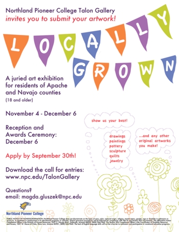 Locally Grown NPC Locally Grown Art Exhibit