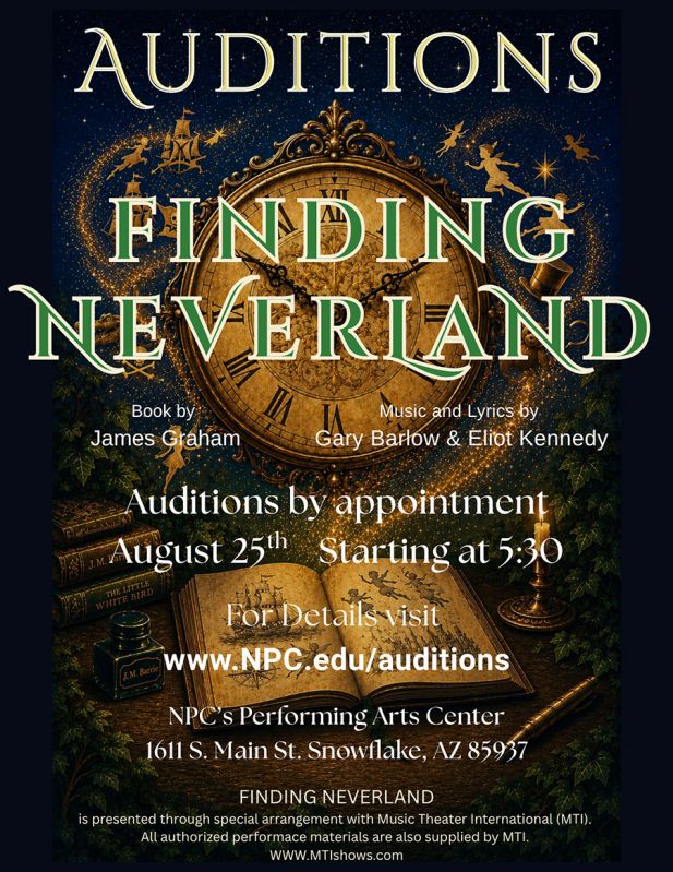 Finding Neverland Auditions Finding Neverland Auditions