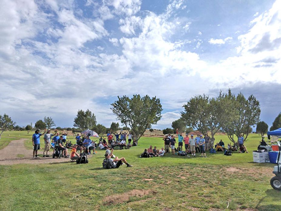 NPC Friends and Family Disc Golf Tournament Participants