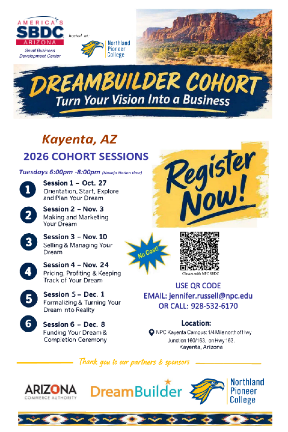 DreamBuilder Cohort- Kayenta