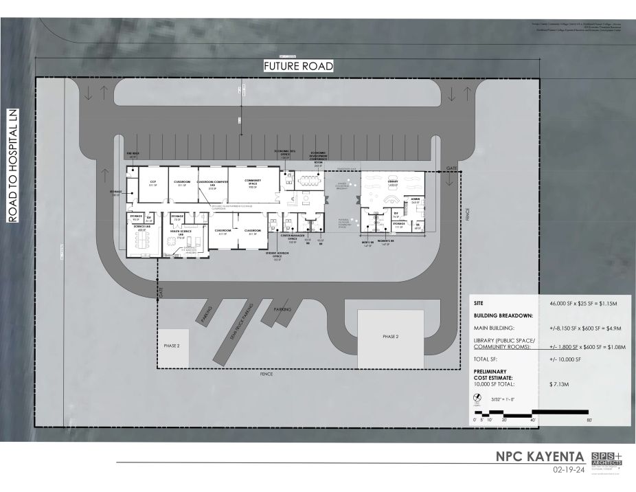 Kayenta Center Building Plans