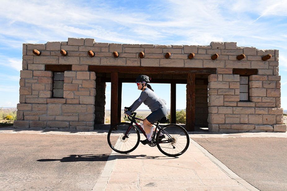 Cyclist at PTP