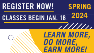Spring 2024 Registration is OPEN!