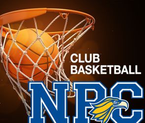 image of basketball in hoop, NPC Club Basketball