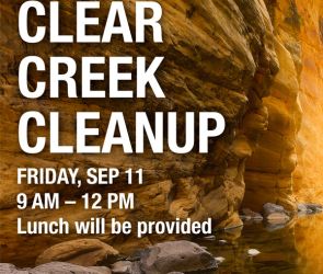 Clear Creek Cleanup Poster