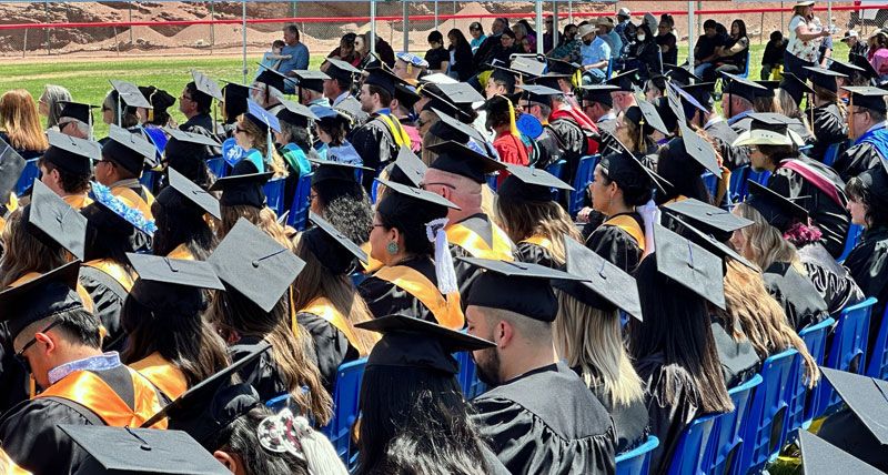 Students graduating