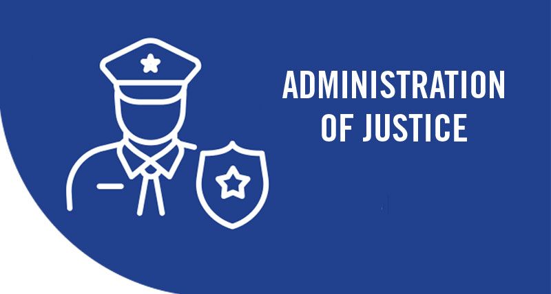 Administration of Justice Card