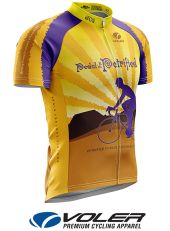 Pedal the Petrified jersey made by Voler