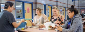 Our helpful library staff is ready to help you.