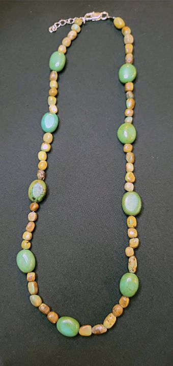 Turquoise moon necklace