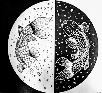 Yin Yang Koi