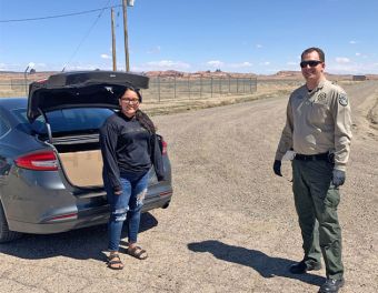 NCSO Helps NPC in Kayenta NCSO Helps NPC in Kayenta