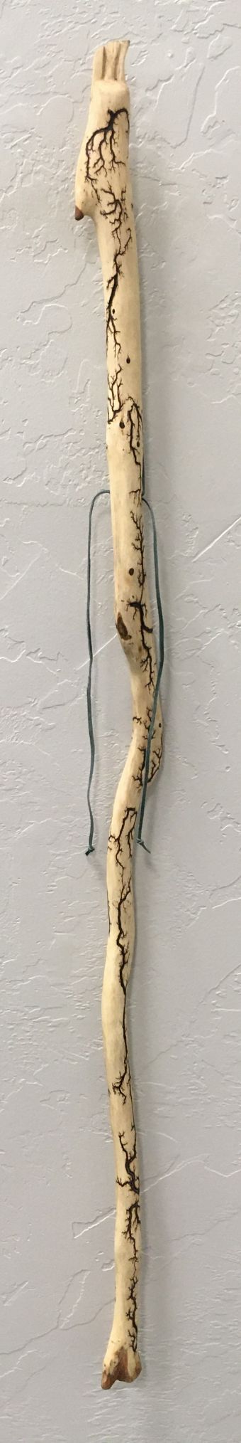 Reed Bradford, "Bok Bok Walk", Wood, 51” x 2” x 2”, $110