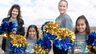 Pedal the Petrified Cheerleaders