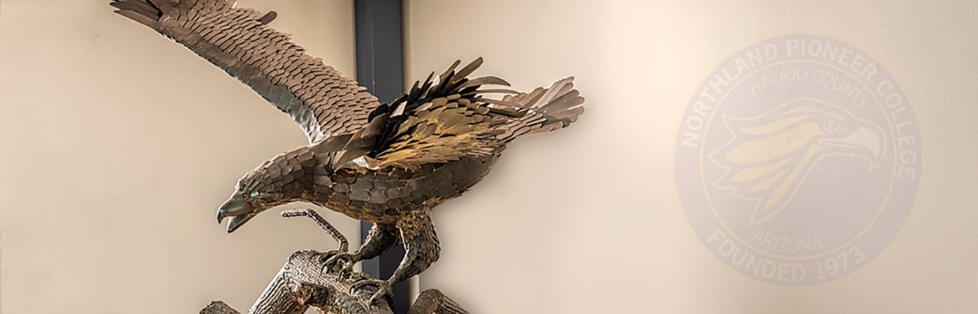 golden eagle statue