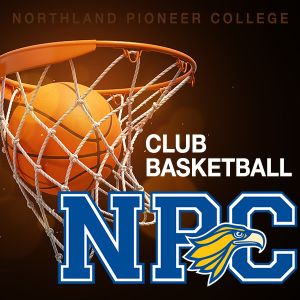 image of basketball in hoop, NPC Club Basketball
