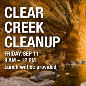 Clear Creek Cleanup Poster