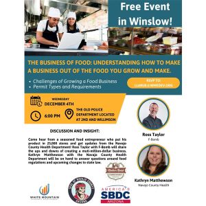 Winslow Food Business Event