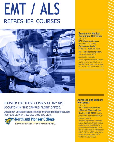 EMT/ALS Refresher Courses