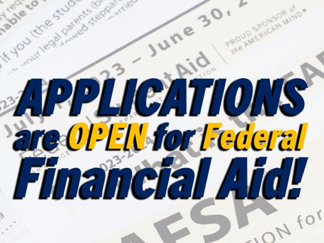 FASFA 26-27 Is Open