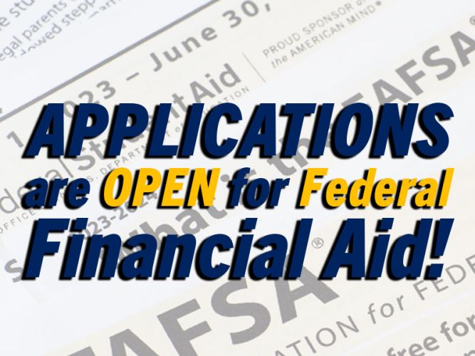 FASFA 26-27 Is Open
